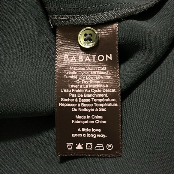 🍁Aritzia Babaton Sz S Granados Blouse - Picture 9 of 9